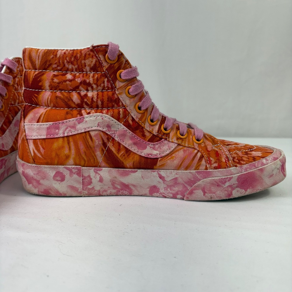 Vans x Sk8-Hi 38 DX Collina Strada‎ Tie Dye Pink Orange Skate Sneakers Shoes W 8 - Picture 7 of 11